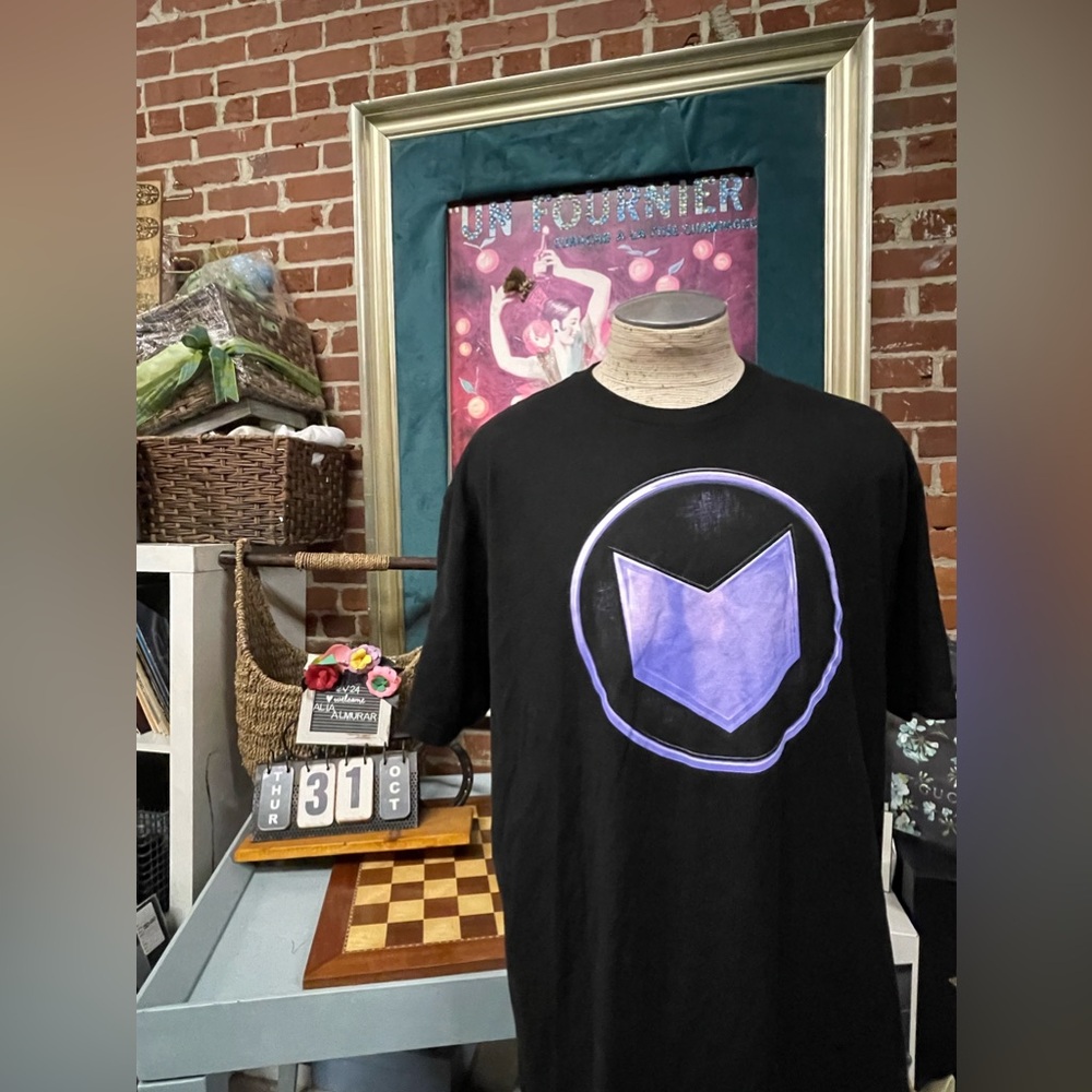 HAWKEYE LOGO - MARVEL OFFICIAL T-SHIRT